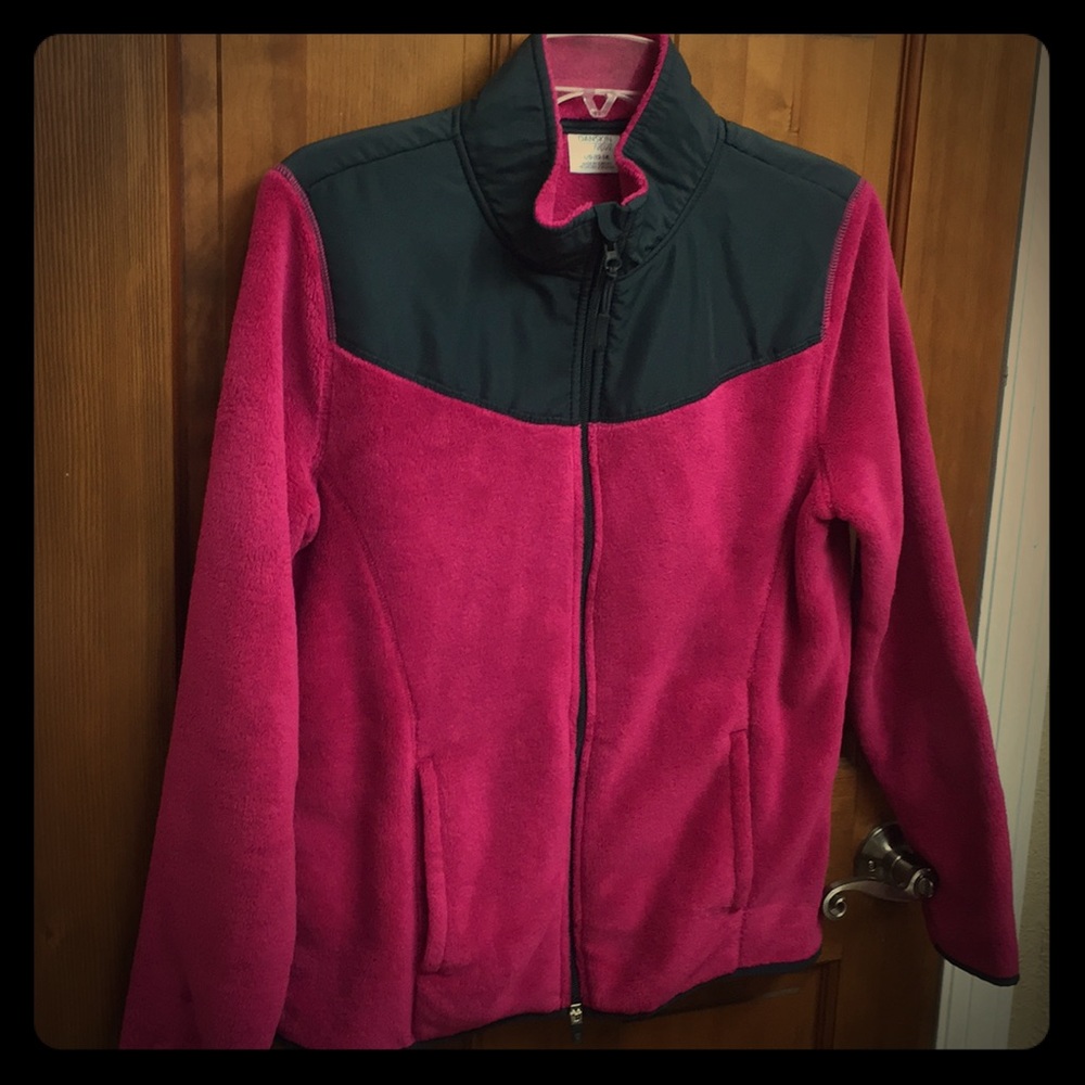 👄💋FUZZY PINK DANSKIN JACKET💋👄